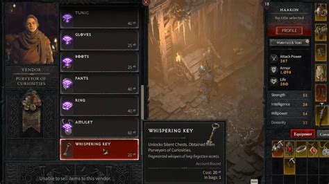 diablo4 murmuring obols Diablo 4 Murmuring Obols And Whispering Key Explained (03/18/2023) Even though Diablo 4 has only just been released in a beta phase, there's already plenty of new content for fans to check out